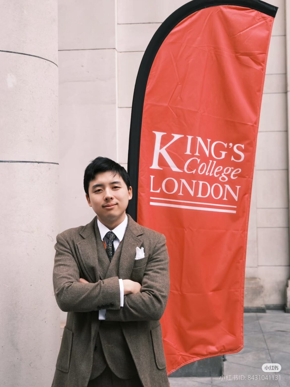 first Chinese student elected President of King’s College London